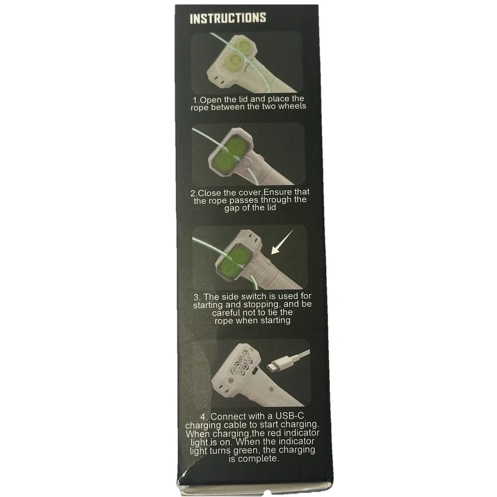 String Rope Glow in The Dark‎ String Rope Launcher Luminous Portable Tik-Tok toy